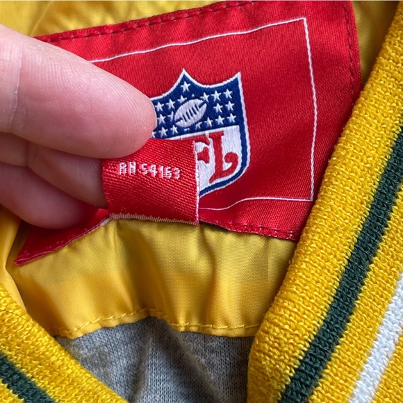NFL Packers pullover jacket lightweight coat Unisex XL packer windbreaker - Picture 8 of 11